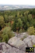 Burgsteinfelsen bei Bad Alexandersbad nahe Wunsiedel im Fichtelgebirge, Bayern, (D) (3) 3. September 2016 (Kösseine-Randgranit.JPG